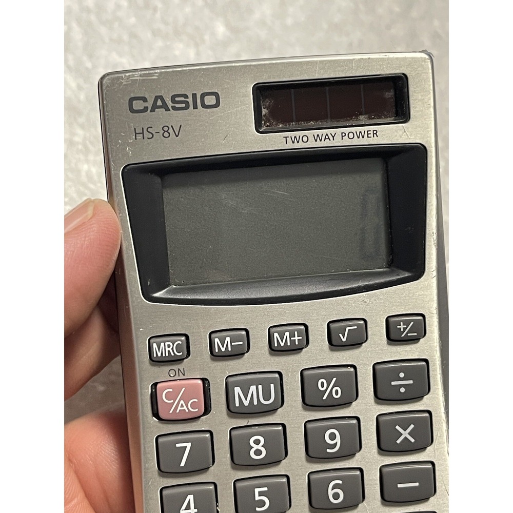 Casio HS-8V Basic Calculator‎ - Picture 2 of 5